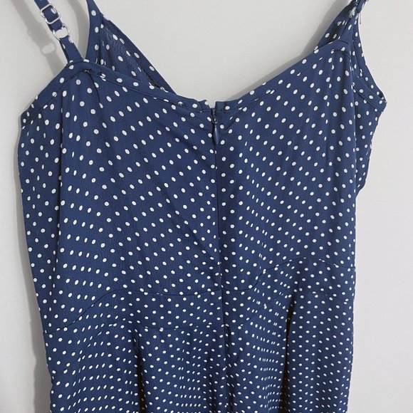 Blue Life Navy Polka Dot Jumpsuit - Picture 7 of 7